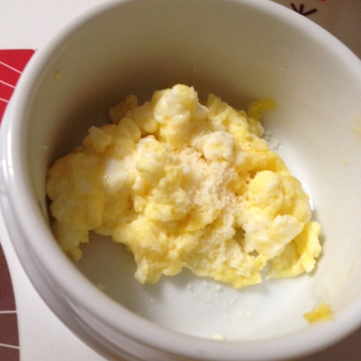 離乳食☆ヨーグルトと卵のオムレツ